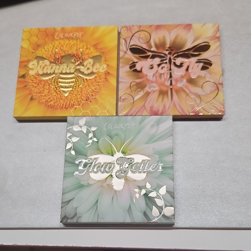 Colourpop Wanna Bee, So Fly, And Glow Getter